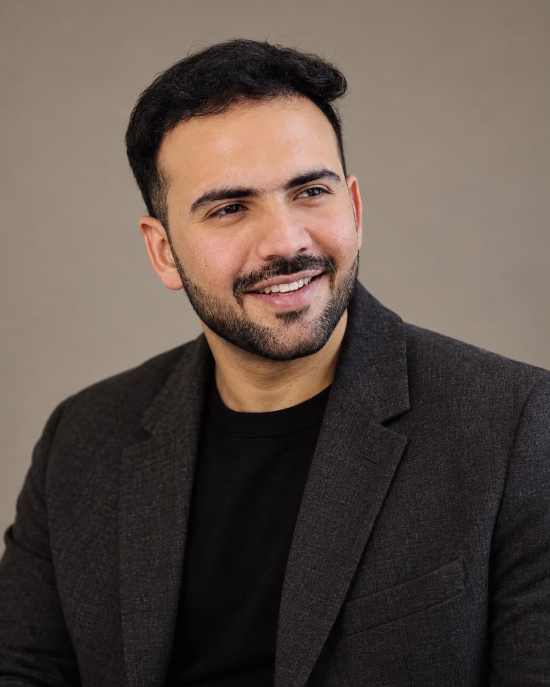 Shivam Mehta smiling, ready for a conversation